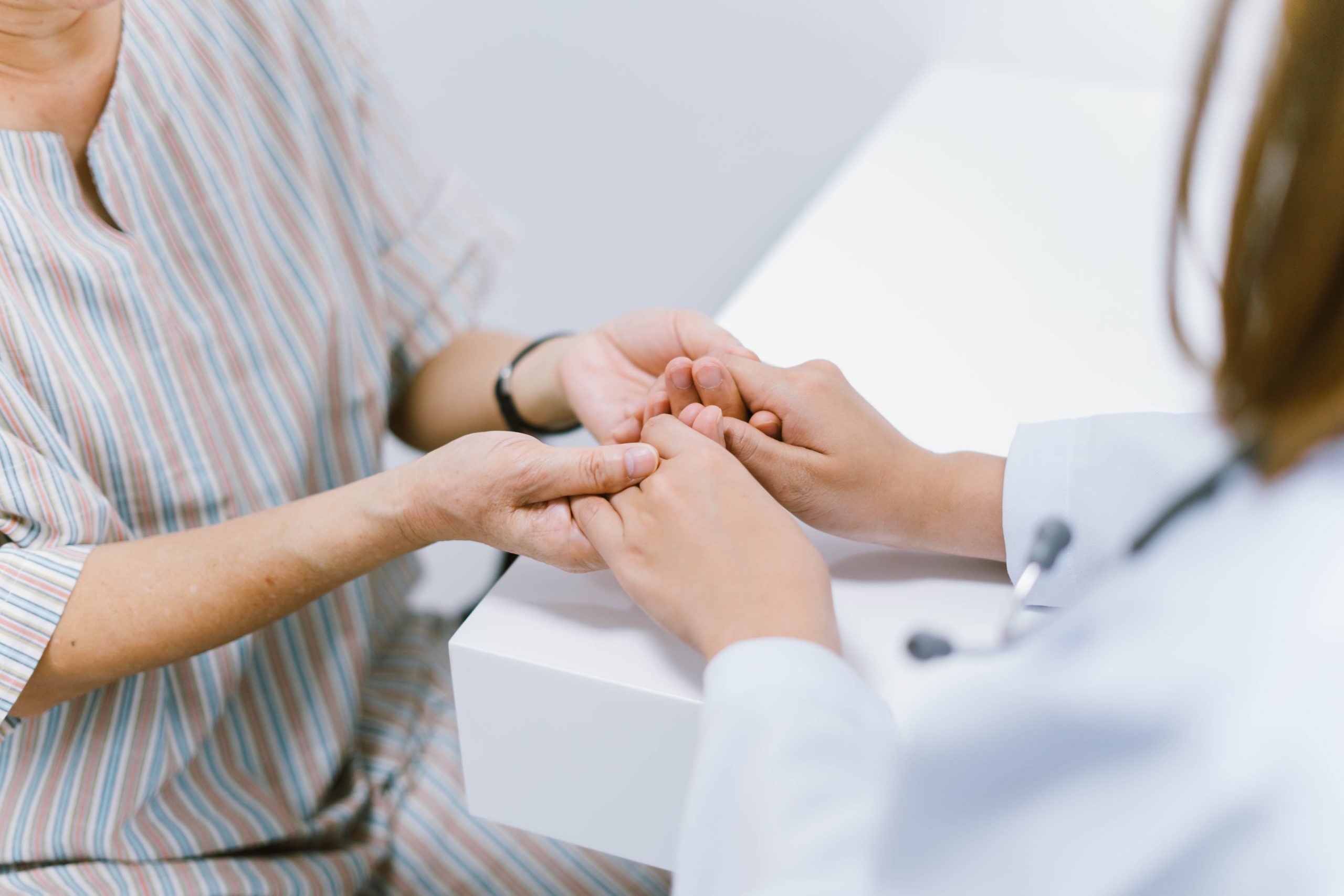 vecteezy close up doctor hold hand of senior patient medical care 20172708 1